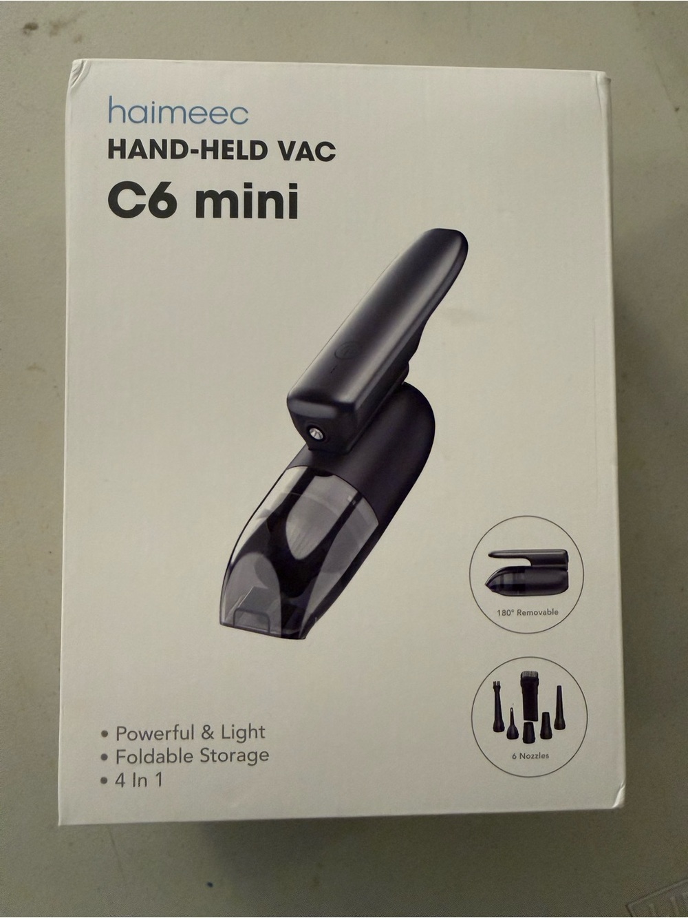 Mini vac.  Haimeec